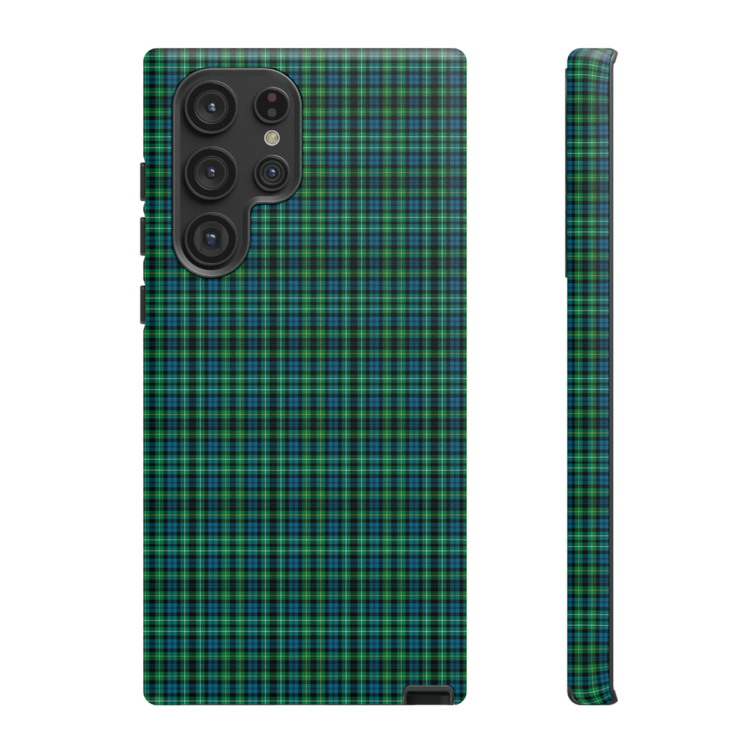Samsung Galaxy Phone Case | Galaxy S23, S22, S21, S20 | Luxury Case Double Layered | Impact Resistant | Fashionable - Tartan Campbell - Studio40ParkLane