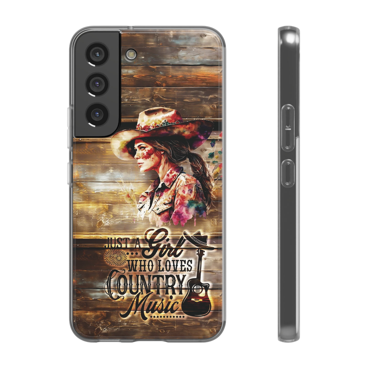 Cute Flexi Samsung Phone Cases, Country Music Inspiration Galaxy S23 Phone Case, Samsung S22 Case, Samsung S21 Case, S20 Plus