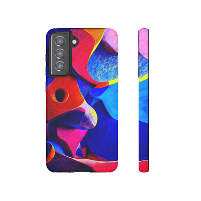 Impact Resistant, Abstract Shapes, Cute Phone Cases for Samsung S24, S23, S22, S21, IPhone 15 pro Iphone 14 pro Iphone 13 IPhone 12 Iphone 11