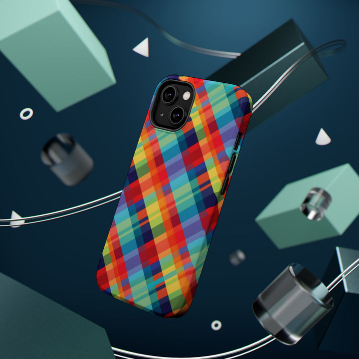 Checkered Plaid Magsafe Gift for Her Cute Phone Case for Iphone, | iPhone 16 | iPhone 15 Pro Max, Iphone 14 Pro Max, 13 12 11 10 9 8 7 - Studio40ParkLane