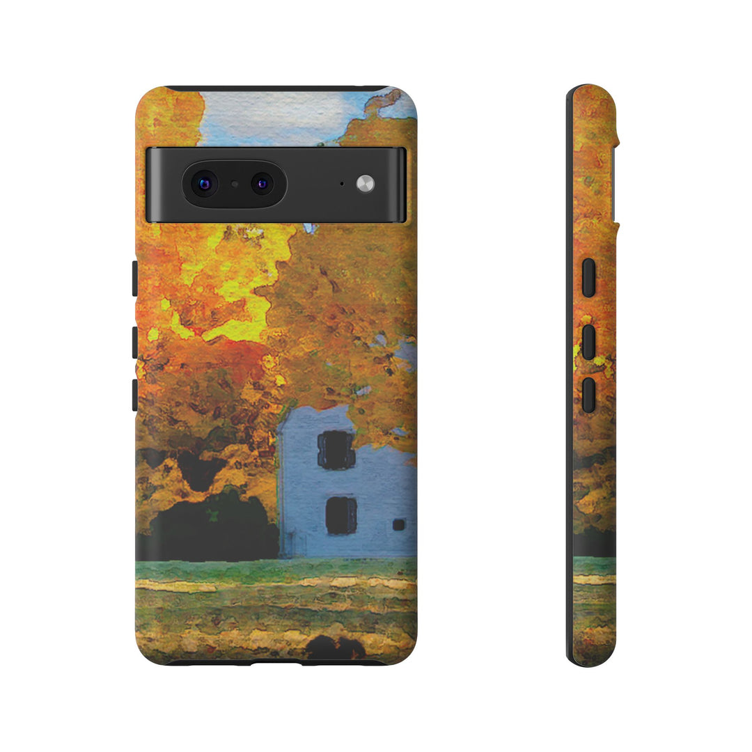 Impact Resistant, Fall Leaves Watercolor, Cute Phone Cases for Samsung S24, S23, S22, S21, IPhone 15 pro Iphone 14 pro Iphone 13 IPhone 12 Iphone 11 - Studio40ParkLane