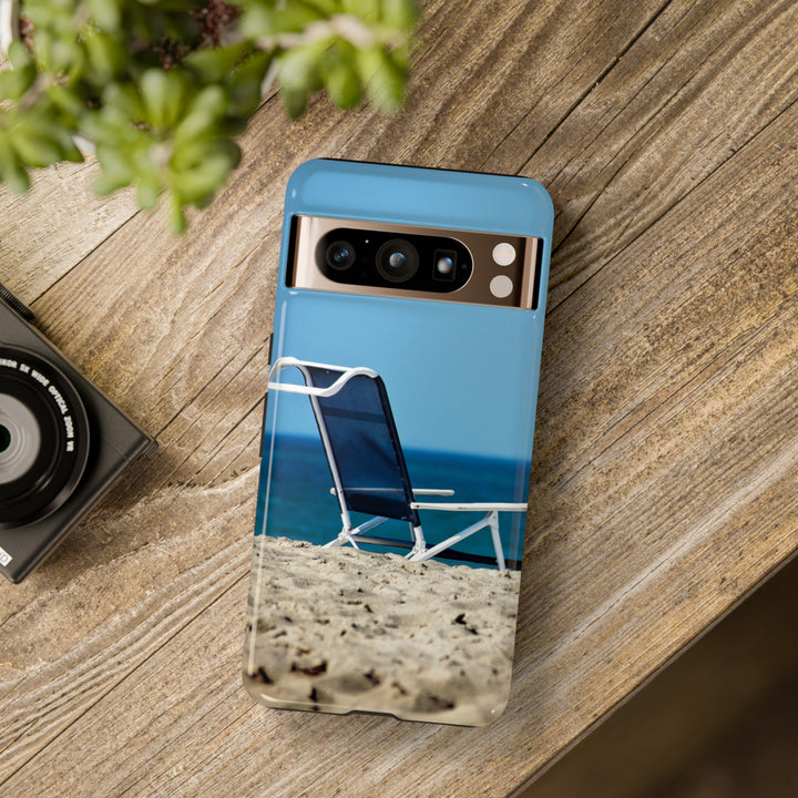 Cute Samsung Case | Cool Iphone Case | Summer Blue Beach Chair, Samsung S24, S23, S22, S21, IPhone 15 Case | Iphone 14 Case, Iphone 13 Case - Studio40ParkLane