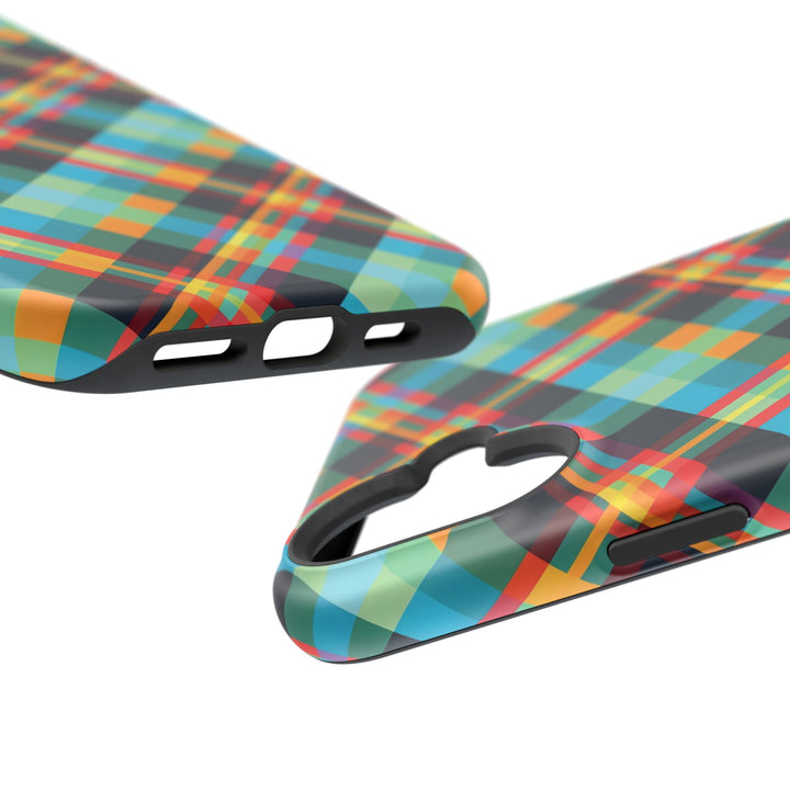Checkered Plaid Magsafe Gift for Her Cute Phone Case for Iphone, | iPhone 16 | iPhone 15 Pro Max, Iphone 14 Pro Max, 13 12 11 10 9 8 7 - Studio40ParkLane