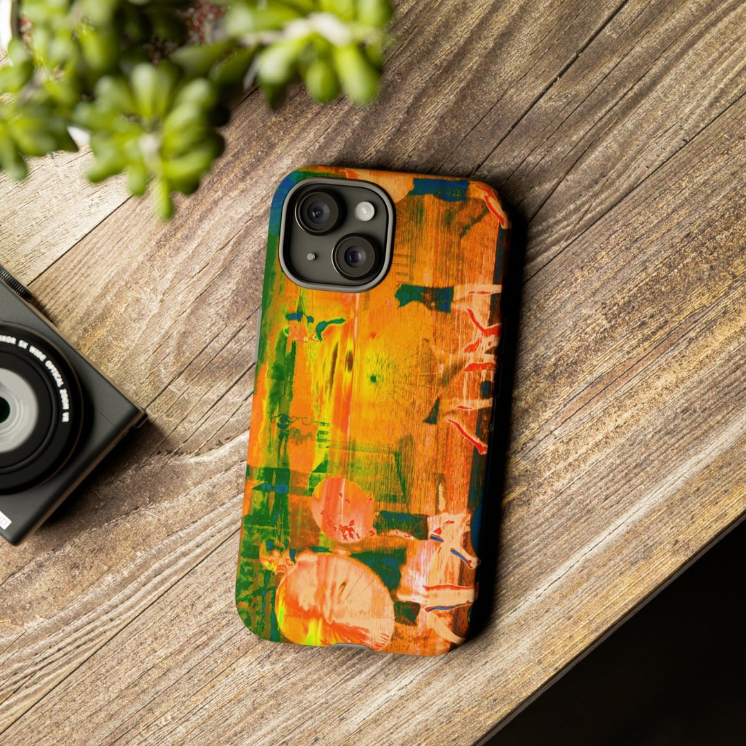 Cute IPhone Case | iPhone 15 Case | iPhone 15 Pro Max Case, Iphone 14 Case, Iphone 14 Pro Max Case IPhone Case for Traveler, Fall Sunset Dance - Studio40ParkLane
