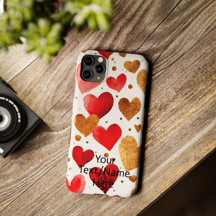 Slim Custom Personalized Valentine Love Gift for Her Cute Phone Cases for Iphone 16 Pro Max | iPhone 15 Case | iPhone 15 Pro Max Case, Iphone 14 - Studio40ParkLane