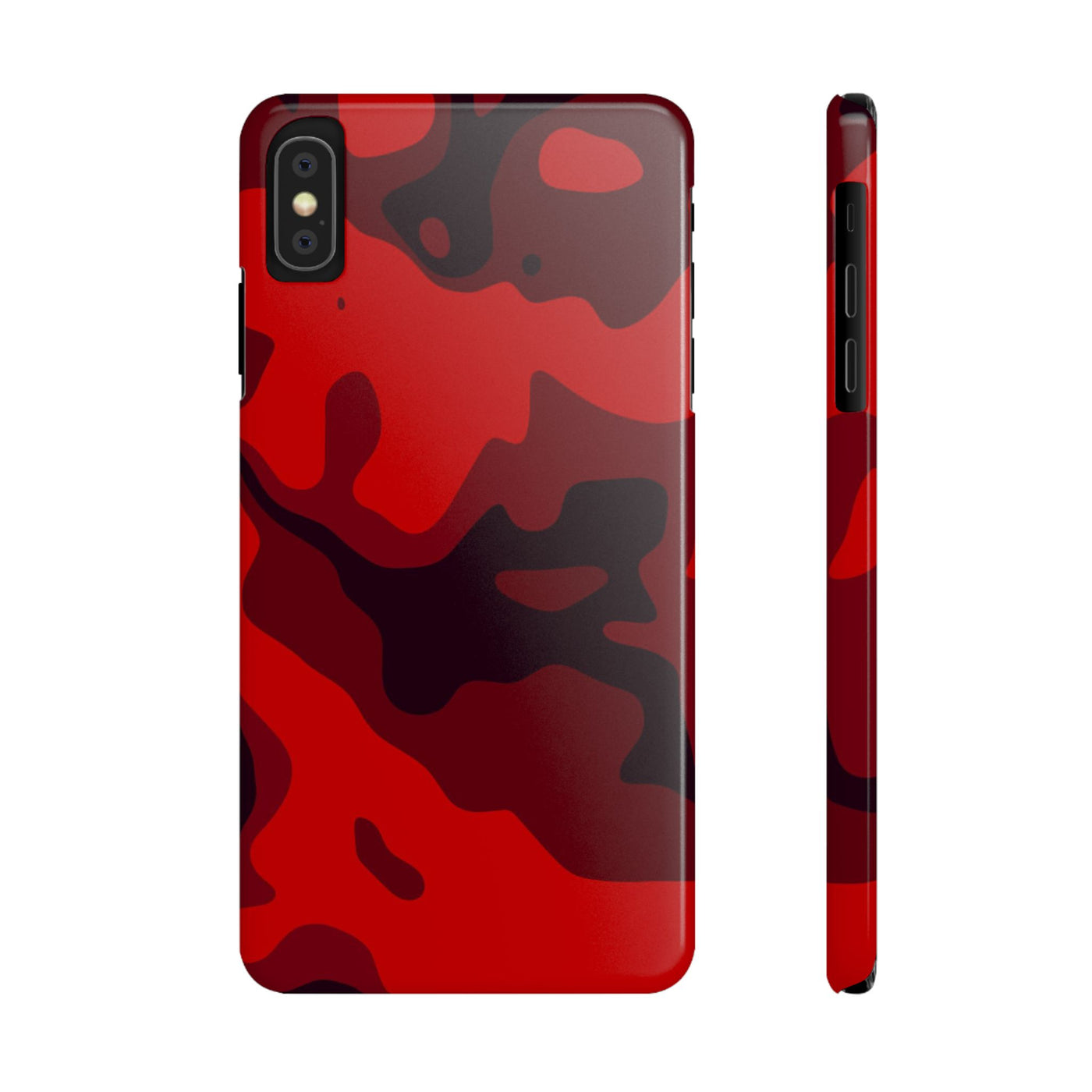 Slim Cute Phone Cases for Iphone - | iPhone 15 Case | iPhone 15 Pro Max Case, Iphone 14 Case, Iphone 14 Pro Max, Iphone 13, Red Camo Camouflage