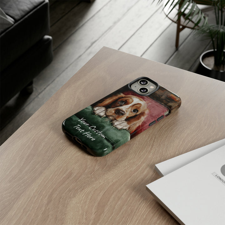 Personalize this Cute IPhone Case | Cocker Spaniel iPhone Case, iPhone 15 Case | iPhone 15 Case, Iphone 14 Case, Iphone 14 Pro Max Case - Studio40ParkLane