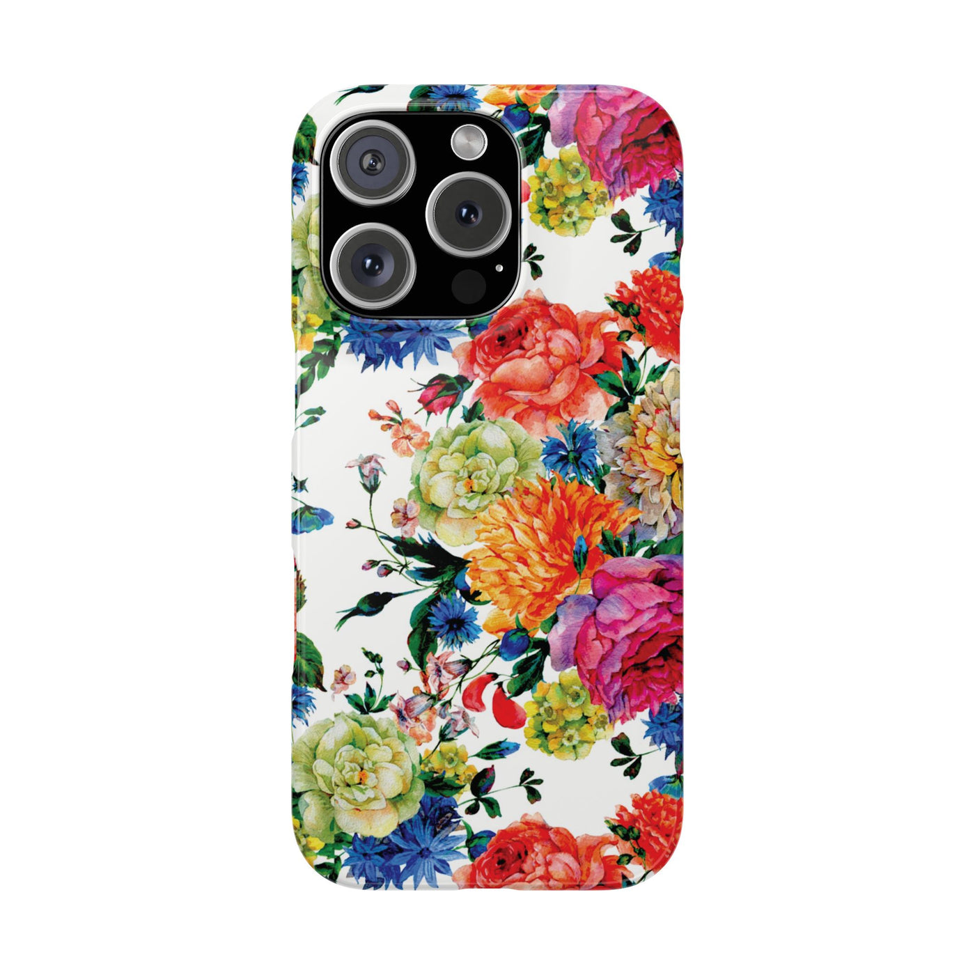 Slim Spring Flowers Gift for Her Cute Phone Cases for Iphone 16 Pro Max | iPhone 15 Case | iPhone 15 Pro Max Case, Iphone 14, 13, 12, 11, 10, 8, 7 - Studio40ParkLane