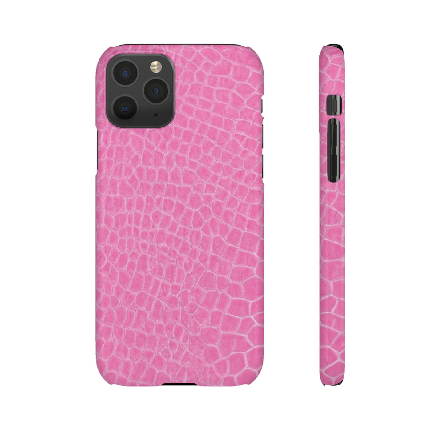 Snap Non Leather Pink Color Pattern Gift for Her Cute Phone Cases for Samsung Galaxy S24, S23, S22, S21, S20, Plus, Ultra, Iphone 16, 15, 14, Pro and Max - Studio40ParkLane