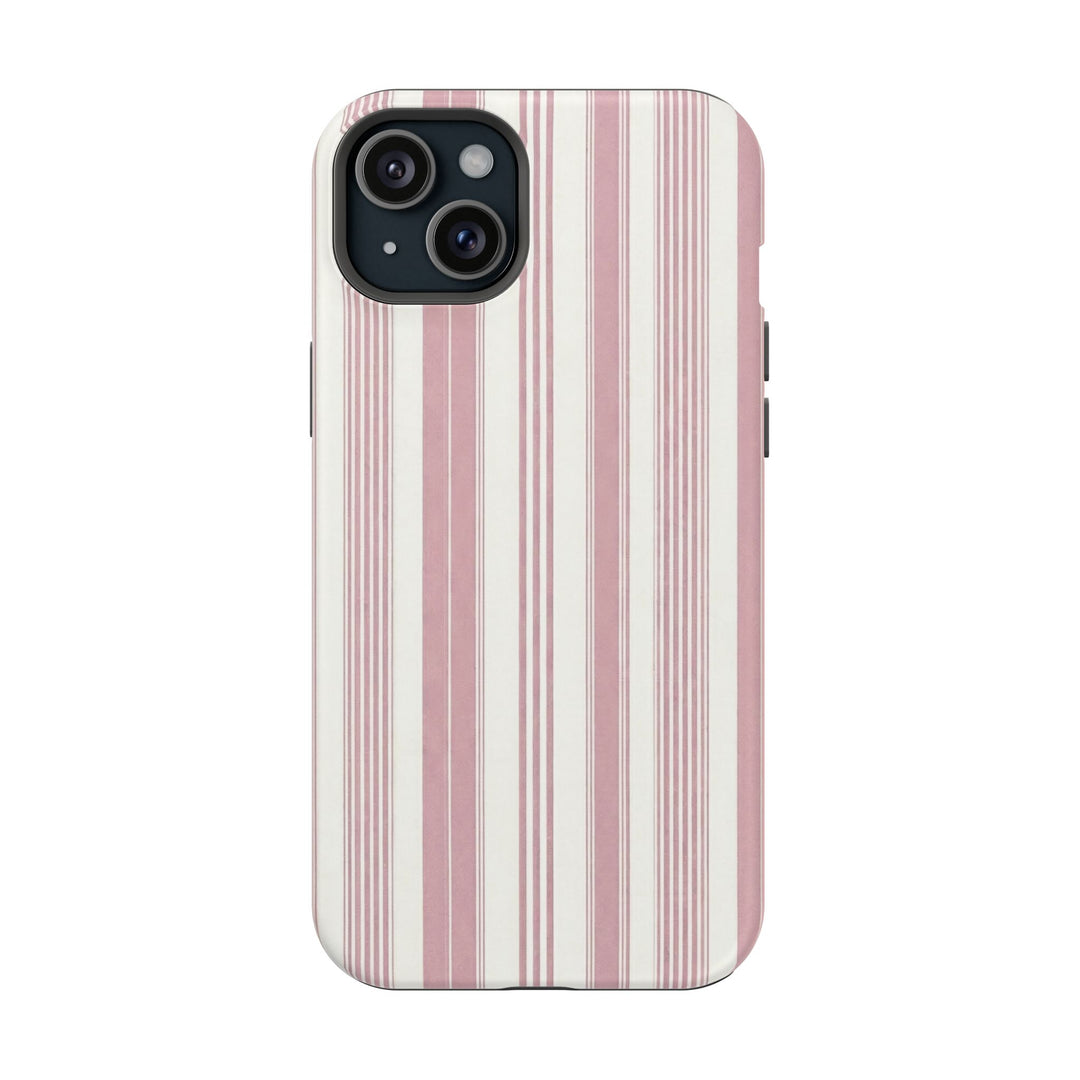 MagSafe Cute Phone Case, Coastal Striped Phone Case for iPhone 17 16 15 14 13 12 Pro Max, Samsung S26 S25 S24 Ultra case - Studio40ParkLane