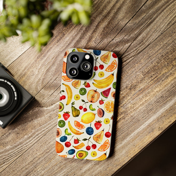 Fruit Mix Display Slim Cute Phone Cases for Iphone | iPhone 15 Case | iPhone 15 Pro Max Case, Iphone 14, Iphone 14 Pro Max, Iphone 13 - Studio40ParkLane