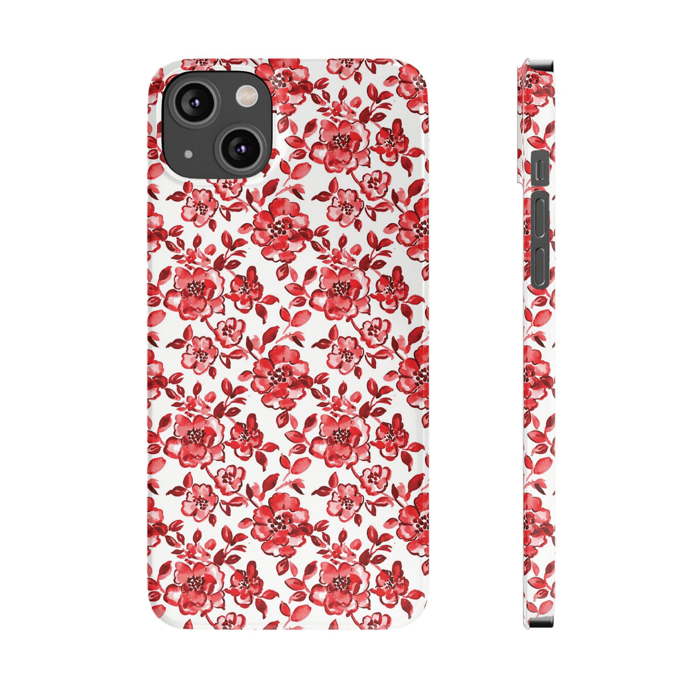 Red Chinoiserie Gift for Her Cute Phone Cases for Iphone 16 Pro Max | iPhone 15 Case | iPhone 15 Pro Max Case, Iphone 14, Iphone 14 Pro Max, Iphone 13 12 11 8 7