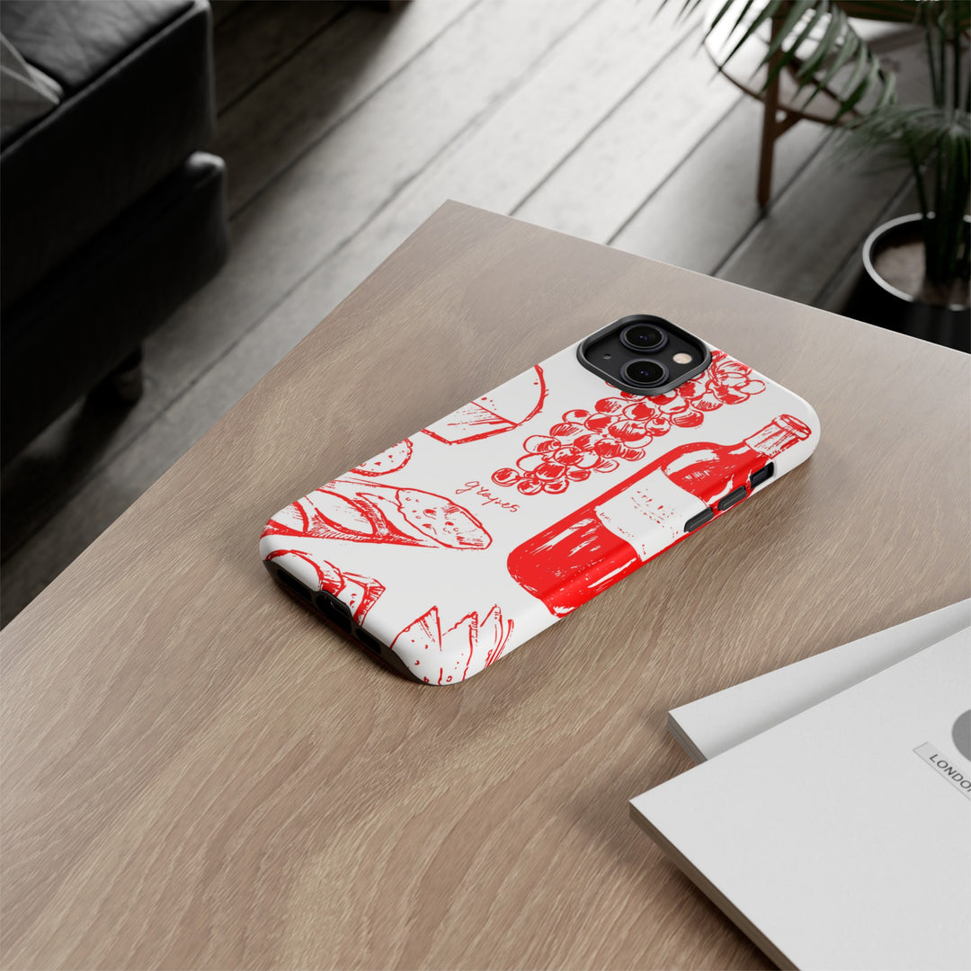 Impact Resistant, Italian French, Cute Phone Cases for Samsung S24, S23, S22, S21, IPhone 15 pro Iphone 14 pro Iphone 13 IPhone 12 Iphone 11 - Studio40ParkLane