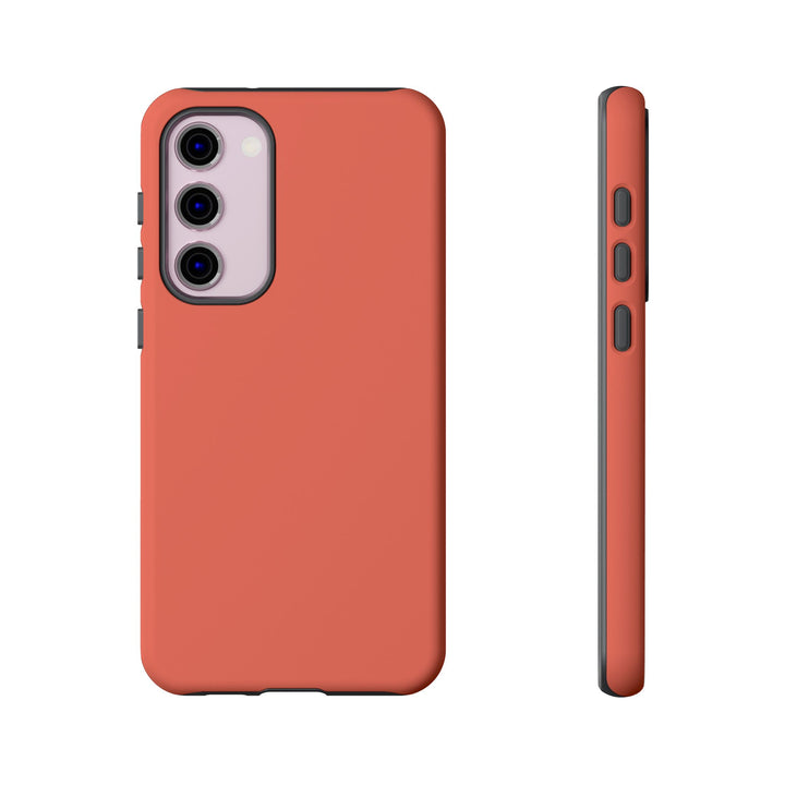 Premium Tough Coral Pink Orange Gift for Her Cute Phone Cases for Samsung S25 S24, S23, S22, S21, Iphone, 16, 15, 14, 13 Pro Max Ultra - Studio40ParkLane
