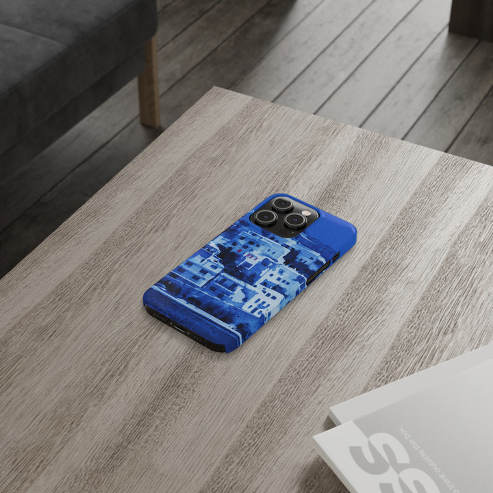 Slim Cute Phone Cases for Iphone | iPhone 15 Case | iPhone 15 Pro Max Case, Iphone 14, Iphone 14 Pro Max, Iphone 13, Greek Island Blue - Studio40ParkLane