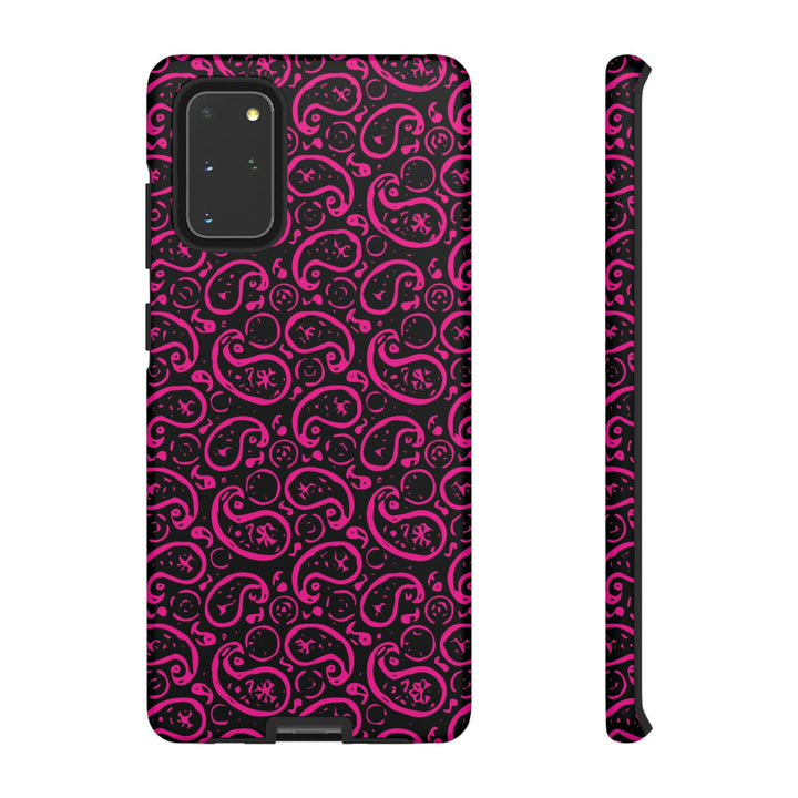 Samsung Galaxy Phone Case | Galaxy S23, S22, S21, S20 | Luxury Case Double Layered | Impact Resistant | Fashionable - Paisley 3 - Studio40ParkLane