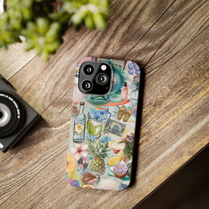 Slim Travel Coquette Collage Slim Cute Phone Cases for Iphone | iPhone 15 Case | iPhone 15 Pro Max Case, Iphone 14, Iphone 14 Pro Max, Iphone 13 - Studio40ParkLane
