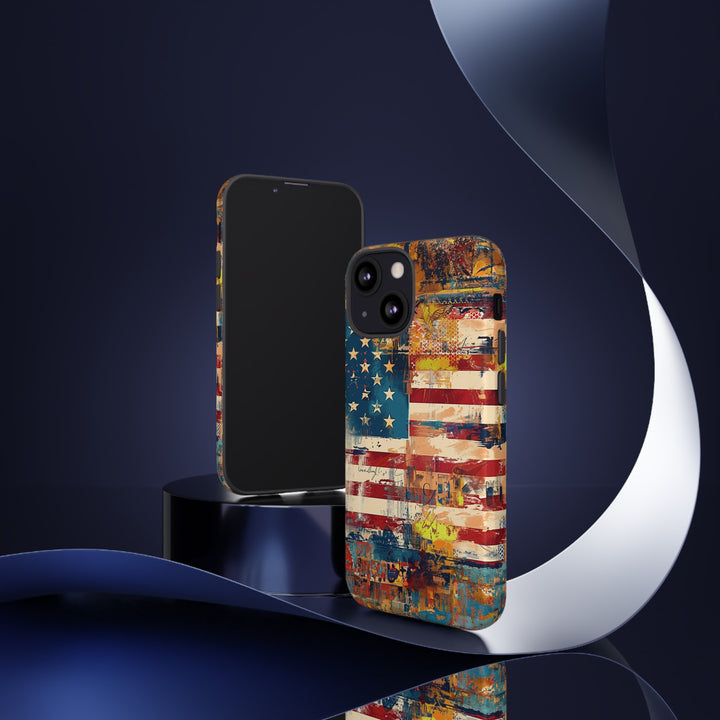 Impact Resistant, American Flag, Cute Phone Cases for Samsung S24, S23, S22, S21, IPhone 15 pro Iphone 14 pro Iphone 13 IPhone 12 Iphone 11 - Studio40ParkLane