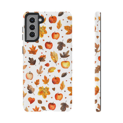 Autumn Fall Leaves Gift for Her Cute Phone Case for, Samsung Galaxy S24, S23, S22, S21, IPhone 16 Case | Iphone 15, Iphone 14, IPhone 13 Case