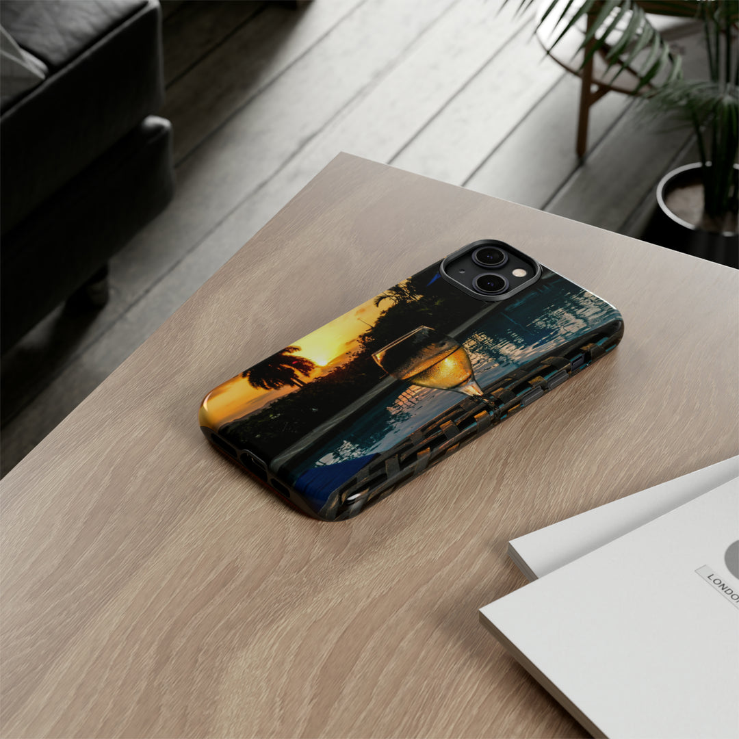 Cute IPhone Case | iPhone 15 Case | iPhone 15 Pro Max Case, Iphone 14 Case, Iphone 14 Pro Max Case IPhone Case for Art Lovers - Jamaica Sunset - Studio40ParkLane