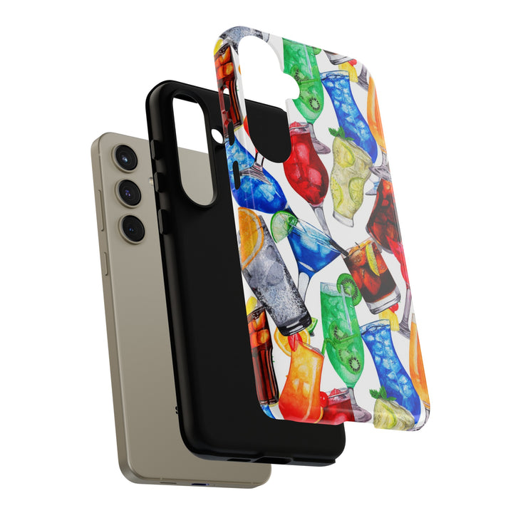 Cute Samsung Case | Cool Iphone Case | Summer Fruit Cocktail, Samsung S24, S23, S22, S21, IPhone 15 Case | Iphone 14 Case, Iphone 13 Case - Studio40ParkLane