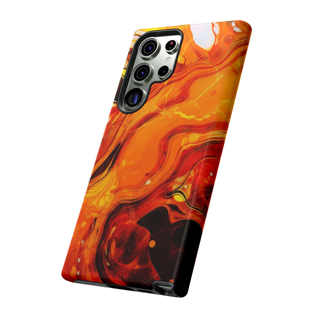 Impact Resistant, Fall Colors Marble, Cute Phone Cases for Samsung S24, S23, S22, S21, IPhone 15 pro Iphone 14 pro Iphone 13 IPhone 12 Iphone 11 - Studio40ParkLane