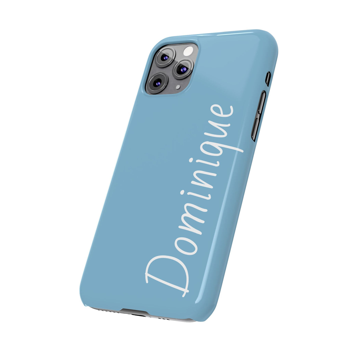 Personalized Initial Name Custom Slim Phone Cases for Iphone 16 Pro Max | iPhone 15 Case | iPhone 15 Pro Max Case, Iphone 14, 13, 12, 11, 10, 8, 7 - Studio40ParkLane