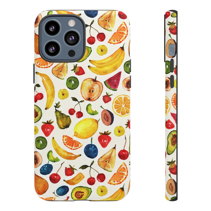 Impact Resistant, Mixed Fruits, Cute Phone Cases for Samsung S24, S23, S22, S21, IPhone 15 pro Iphone 14 pro Iphone 13 IPhone 12 Iphone 11 - Studio40ParkLane