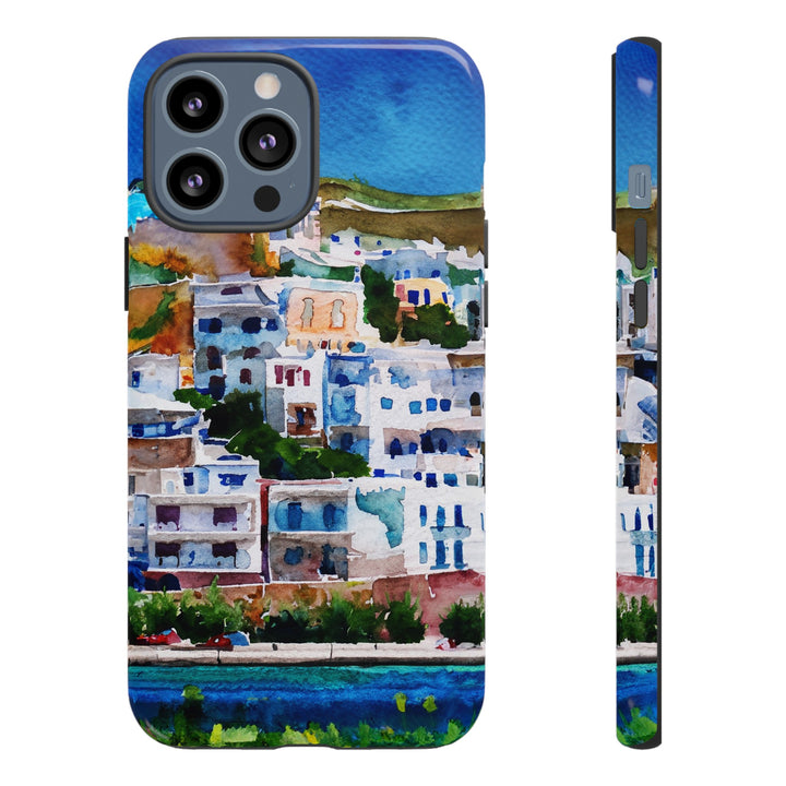 Impact Resistant, Greece House, Cute Phone Cases for Samsung S24, S23, S22, S21, IPhone 15 pro Iphone 14 pro Iphone 13 IPhone 12 Iphone 11 - Studio40ParkLane