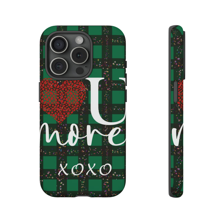 Cute IPhone Case | iPhone 15 Case | iPhone 15 Pro Max Case, Iphone 14 Case, Iphone 14 Pro Max Case IPhone Case for Art Lovers, Love You Green - Studio40ParkLane