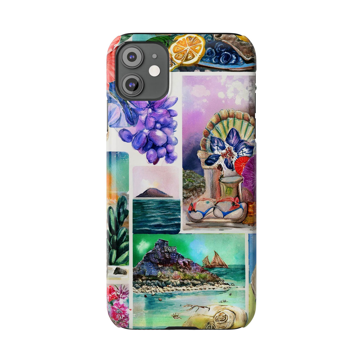 Slim Travel Coquette Collage Cute Phone Cases for Iphone  | iPhone 15 Case | iPhone 15 Pro Max Case, Iphone 14, Iphone 14 Pro Max, Iphone 13