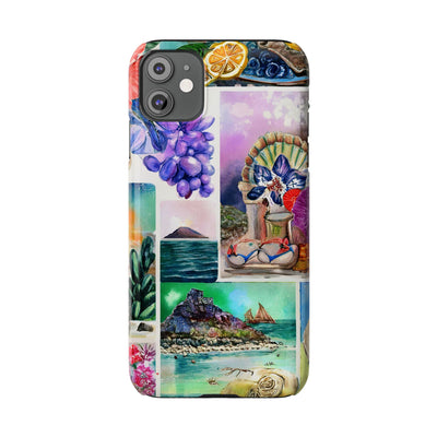 Travel Coquette Collage Slim Cute Phone Cases for Iphone  | iPhone 15 Case | iPhone 15 Pro Max Case, Iphone 14, Iphone 14 Pro Max, Iphone 13