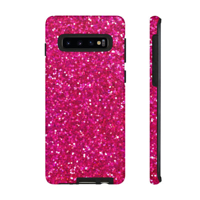 Pink Glitter Cute Phone Case, for IPhone 16 pro Max | Iphone 15, Iphone 14, IPhone 13 Case, 11 8 7, Samsung Galaxy S24, S23, S22, S21, 2 Layer Protection