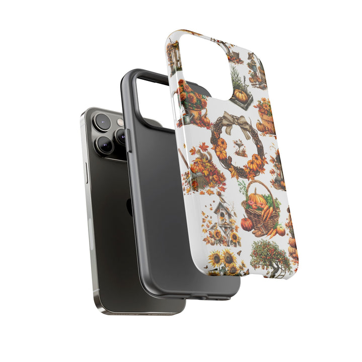 Impact Resistant, Fall Leaves Collage, Cute Phone Cases for Samsung S24, S23, S22, S21, IPhone 15 pro Iphone 14 pro Iphone 13 IPhone 12 Iphone 11 - Studio40ParkLane