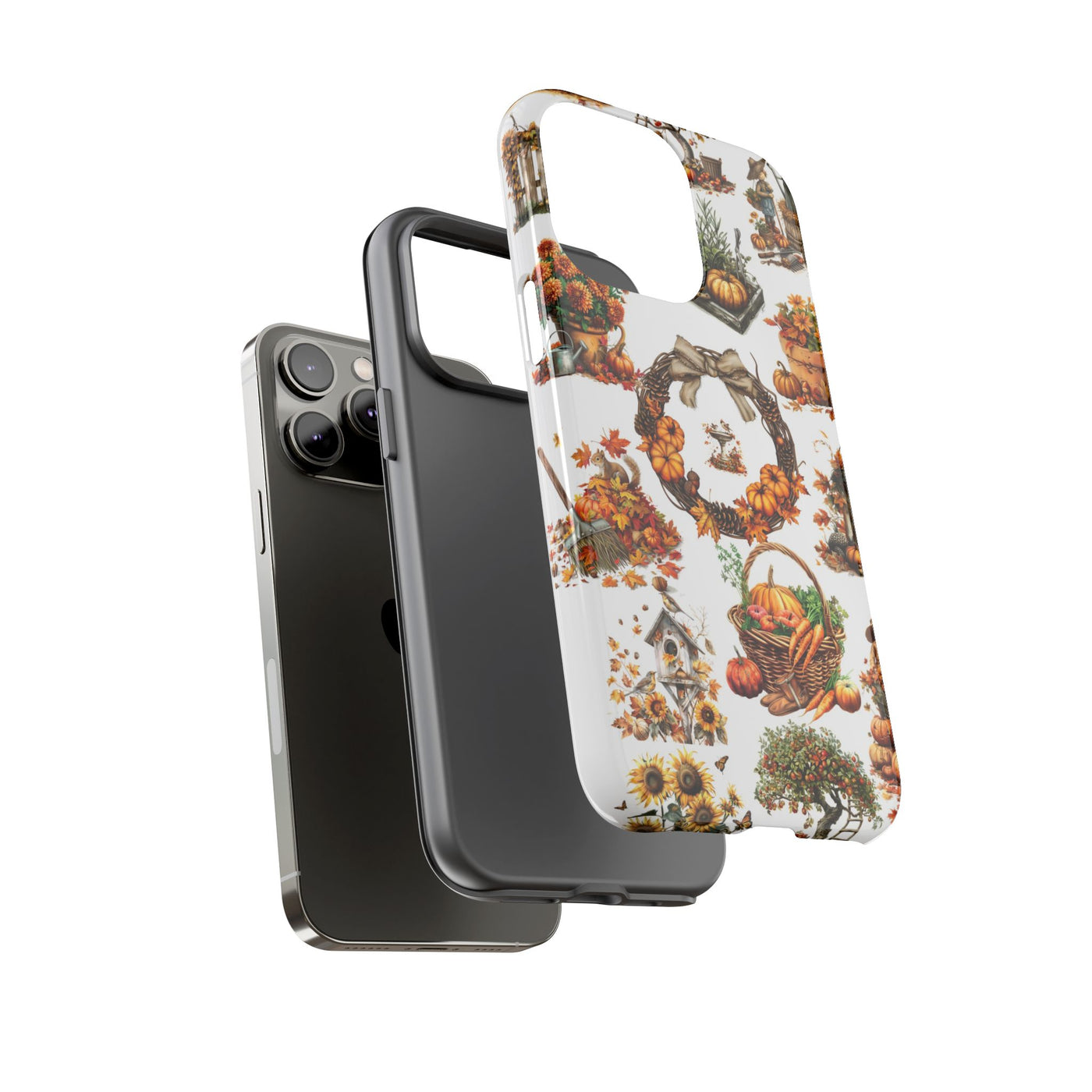 Impact Resistant, Fall Leaves Collage, Cute Phone Cases for Samsung S24, S23, S22, S21, IPhone 15 pro Iphone 14 pro Iphone 13 IPhone 12 Iphone 11