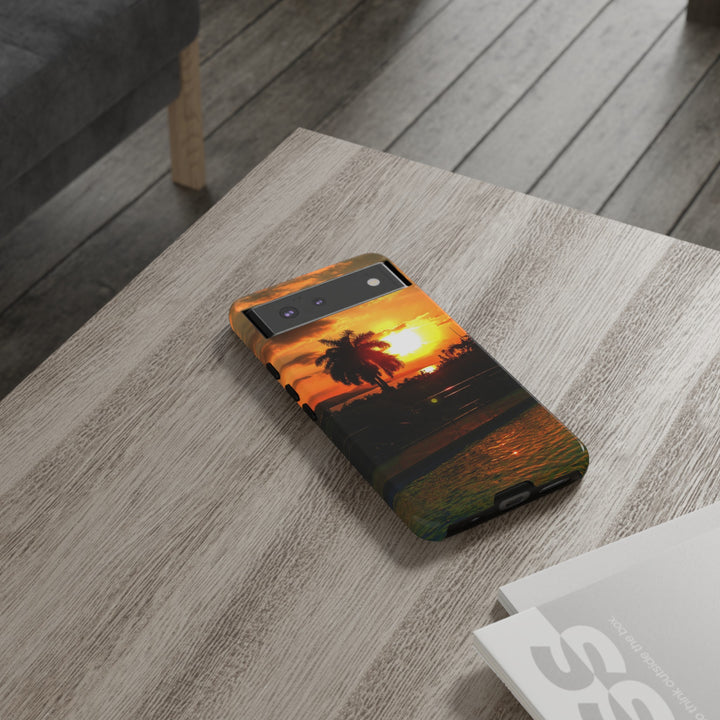 Cute Samsung Case | Cool Iphone Case | Summer Jamaica Pool Sunset, Samsung S24, S23, S22, S21, IPhone 15 Case | Iphone 14 Case, Iphone 13 Case - Studio40ParkLane