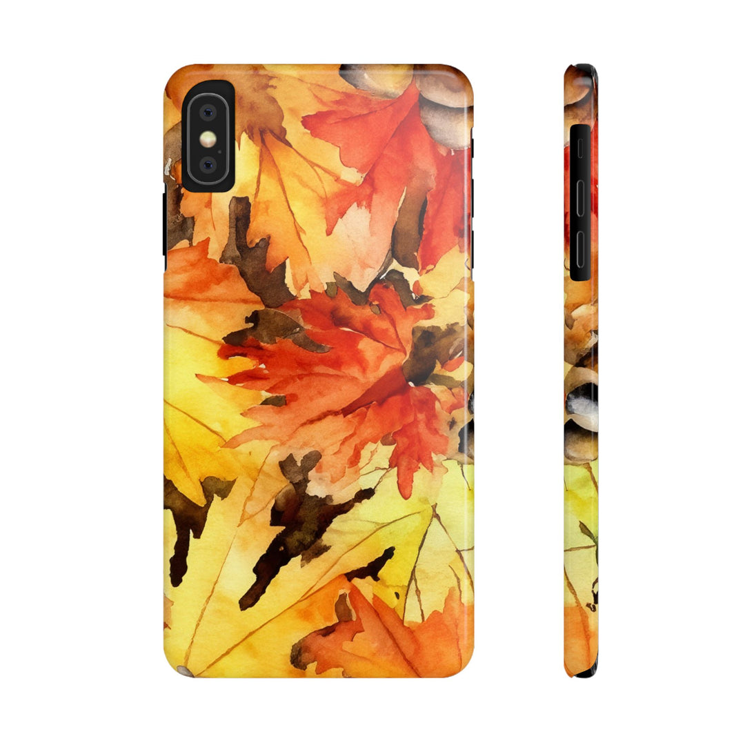 Slim Fall Leaves Slim Cute Phone Cases for Iphone | iPhone 15 Case | iPhone 15 Pro Max Case, Iphone 14, Iphone 14 Pro Max, Iphone 13 - Studio40ParkLane