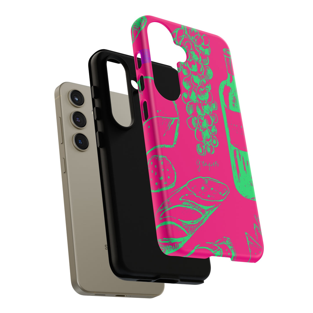 Impact Resistant, Italian French, Cute Phone Cases for Samsung S24, S23, S22, S21, IPhone 15 pro Iphone 14 pro Iphone 13 IPhone 12 Iphone 11 - Studio40ParkLane