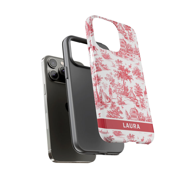 Premium Tough Personalized Initial Custom Gift Cute Phone Cases for Samsung Galaxy S24, S23, S22, S21 Plus, Ultra, Iphone 16, 15, 14 Pro Max - Studio40ParkLane