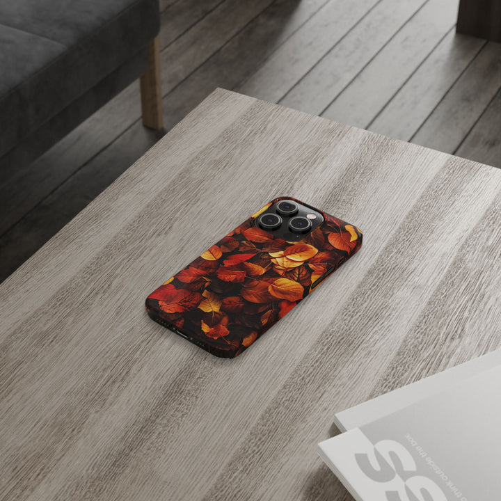 Slim Fall Autumn Leaves Gift for Her Cute Phone Cases for Iphone 16 | iPhone 15 Case | iPhone 15 Pro Max Case, Iphone 14, Iphone 14 Pro Max, Iphone 13, Slim - Studio40ParkLane