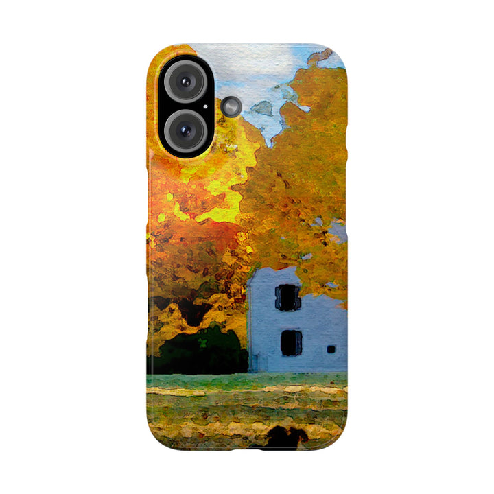 Slim Cute Phone Cases for Iphone - | iPhone 15 Case | iPhone 15 Pro Max Case, Iphone 14 Case, Iphone 14 Pro Max, Iphone 13, New England Fall Leaves - Studio40ParkLane