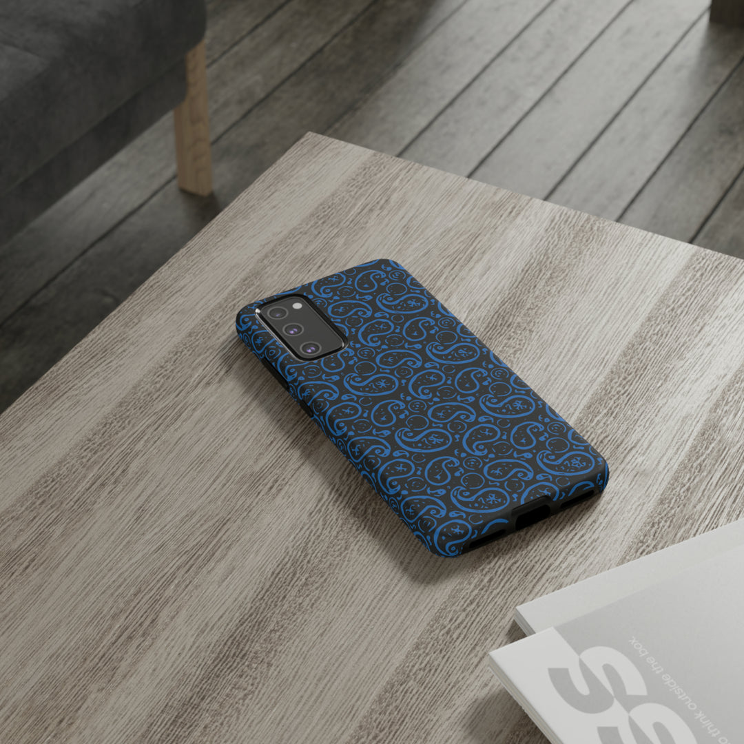 Samsung Galaxy Phone Case | Galaxy S23, S22, S21, S20 | Luxury Case Double Layered | Impact Resistant | Fashionable - Paisley 4 - Studio40ParkLane