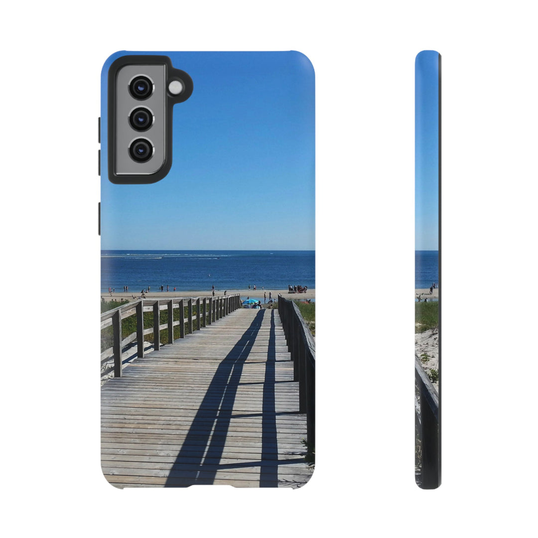 Cute Samsung Case | Cool Iphone Case | Summer Beach Walk, Samsung S24, S23, S22, S21, IPhone 15 Case | Iphone 14 Case, Iphone 13 Case - Studio40ParkLane