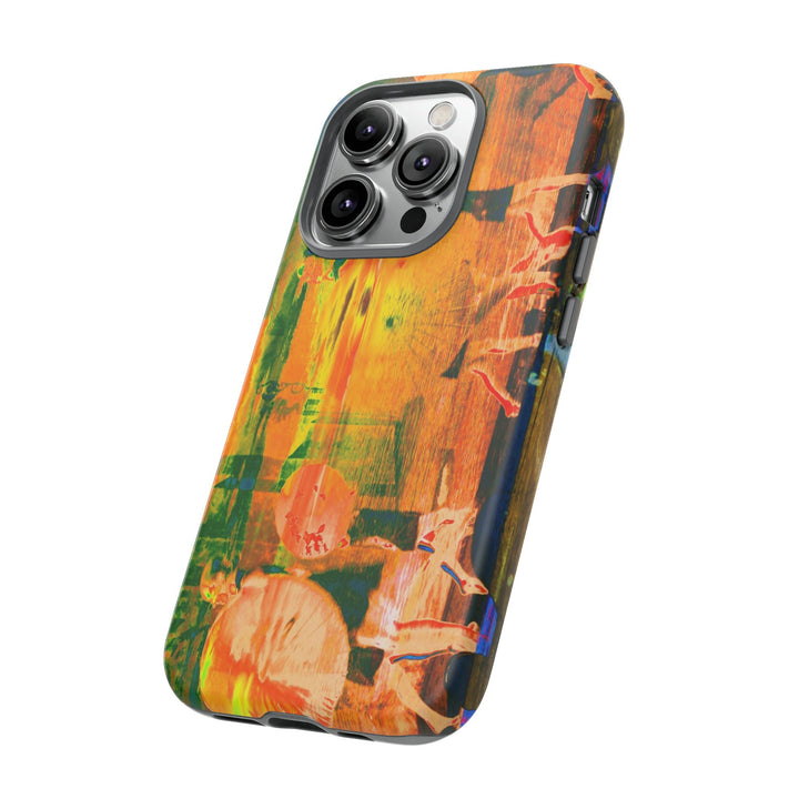 Cute IPhone Case | iPhone 15 Case | iPhone 15 Pro Max Case, Iphone 14 Case, Iphone 14 Pro Max Case IPhone Case for Traveler, Fall Sunset Dance - Studio40ParkLane
