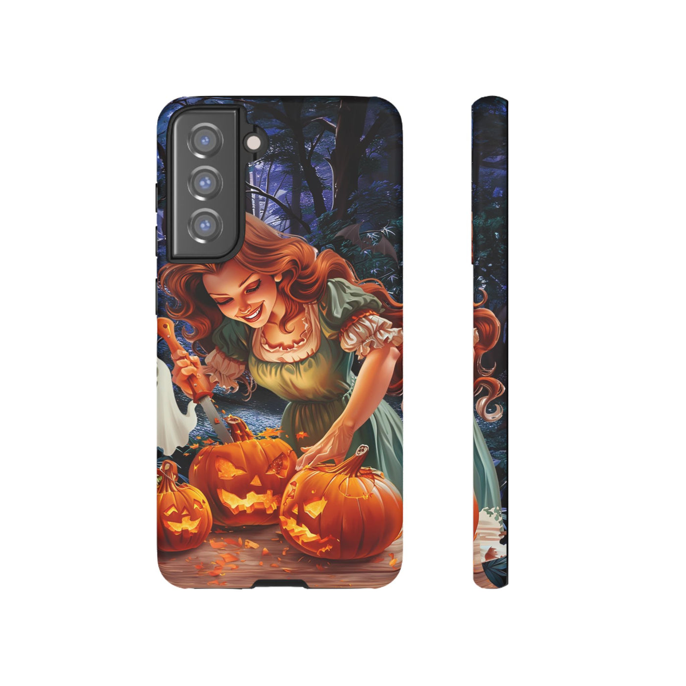 Autumn Fall Pumpkin Fairy Gift for Her Cute Phone Case for, Samsung Galaxy S24, S23, S22, S21, IPhone 16 Case | Iphone 15, Iphone 14, IPhone 13 Case