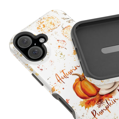 Fall Leaves Pumpkins Tough Magsafe Cute Phone Cases for Iphone | iPhone 15 Case | iPhone 15 Pro Max Case, Iphone 14, Iphone 14 13 12 11 10 9 8 7 - Studio40ParkLane