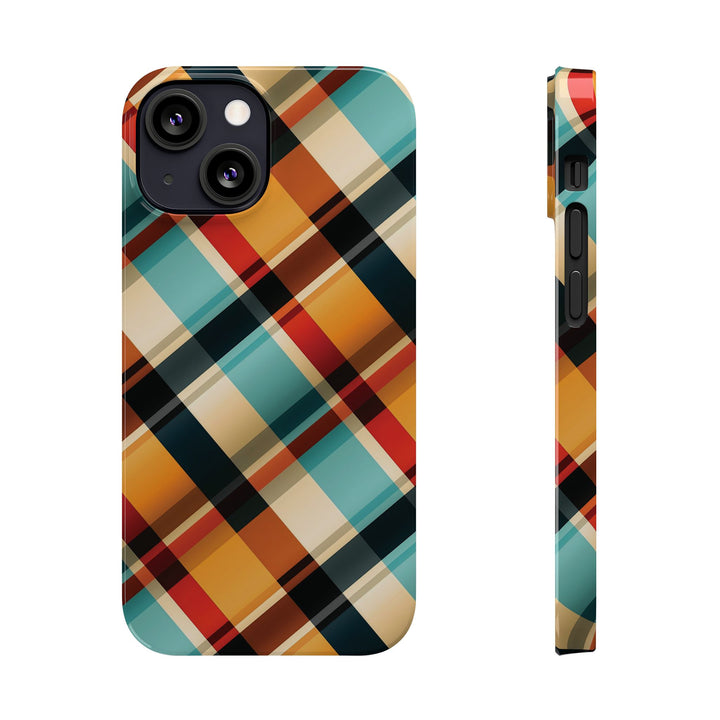 Slim Checkered Plaid Gift for Her Cute Phone Cases for Iphone 16 Pro Max | iPhone 15 Case | iPhone 15 Pro Max Case, Iphone 14, 13, 12, 11, 10, 8, 7 - Studio40ParkLane