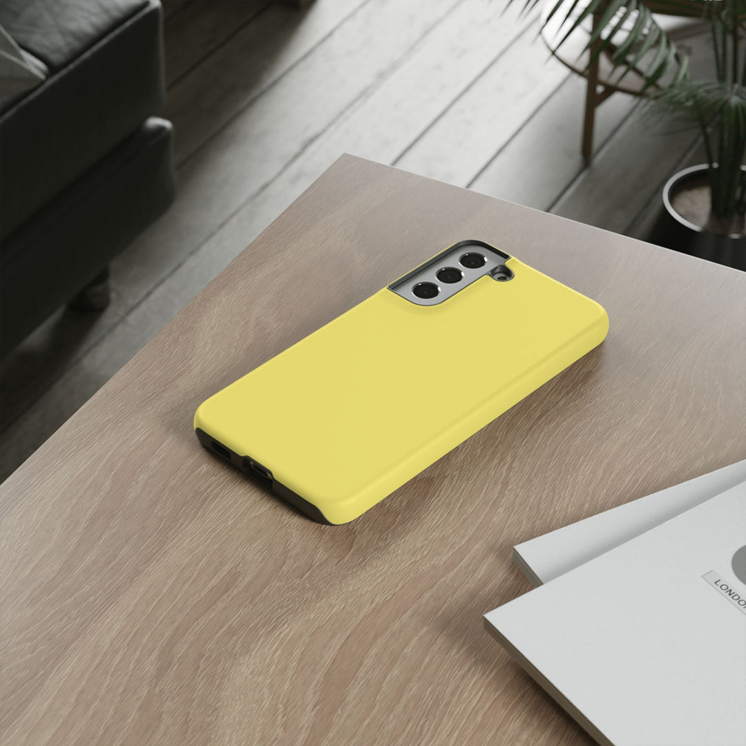 Premium Tough Light - Yellow Gift for Her Cute Phone Cases for Samsung S25 S24, S23, S22, S21, Iphone, 16, 15, 14, 13 Pro Max Ultra - Studio40ParkLane