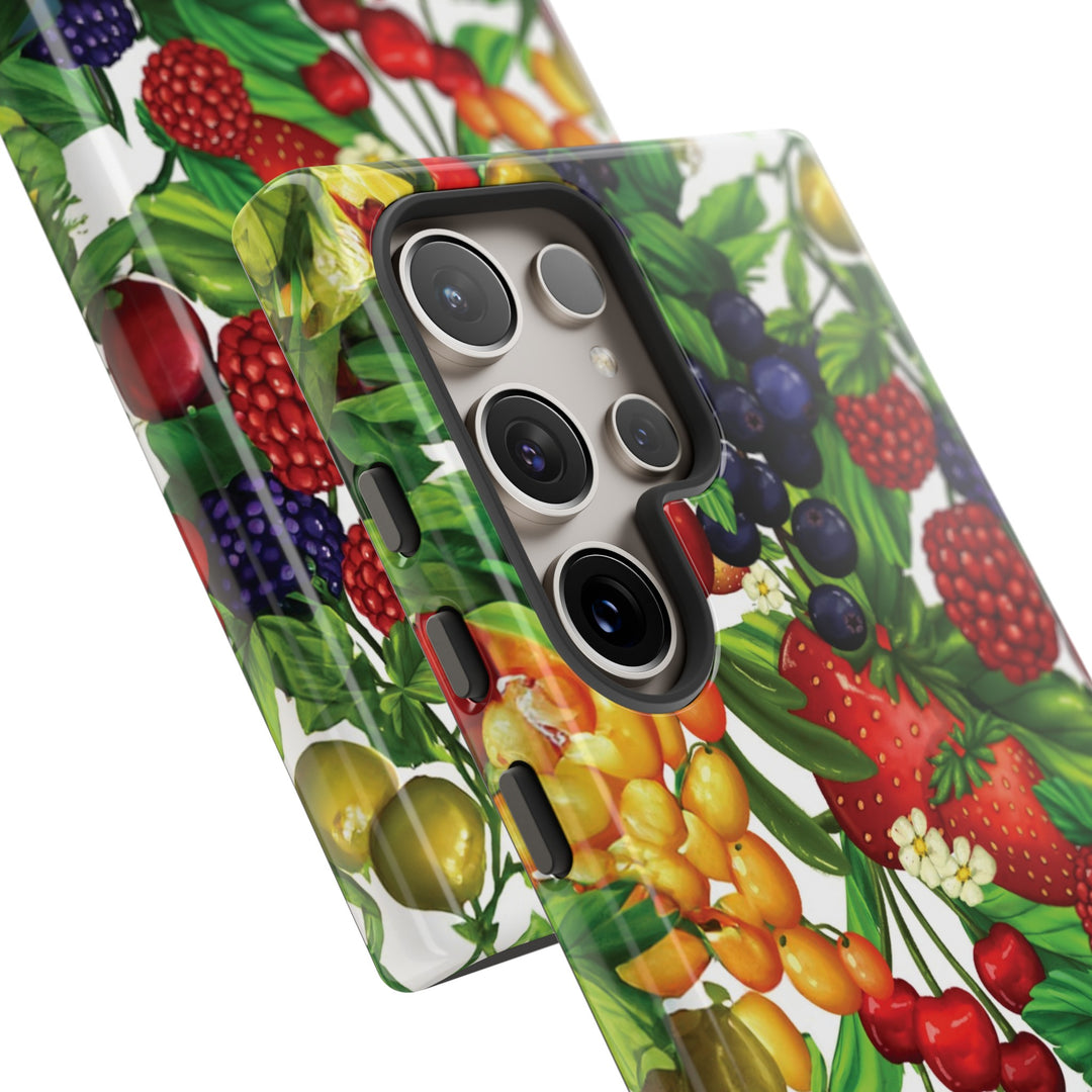 Cute Samsung Case | Cool Iphone Case | Summer Mixed Fruit, Samsung S24, S23, S22, S21, IPhone 15 Case | Iphone 14 Case, Iphone 13 Case - Studio40ParkLane