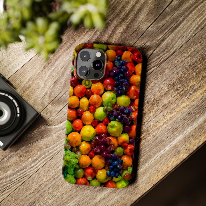 Slim Cute Phone Cases for Iphone | iPhone 15 Case | iPhone 15 Pro Max Case, Iphone 14, Iphone 14 Pro Max, Iphone 13, Summer Assorted Fruits - Studio40ParkLane